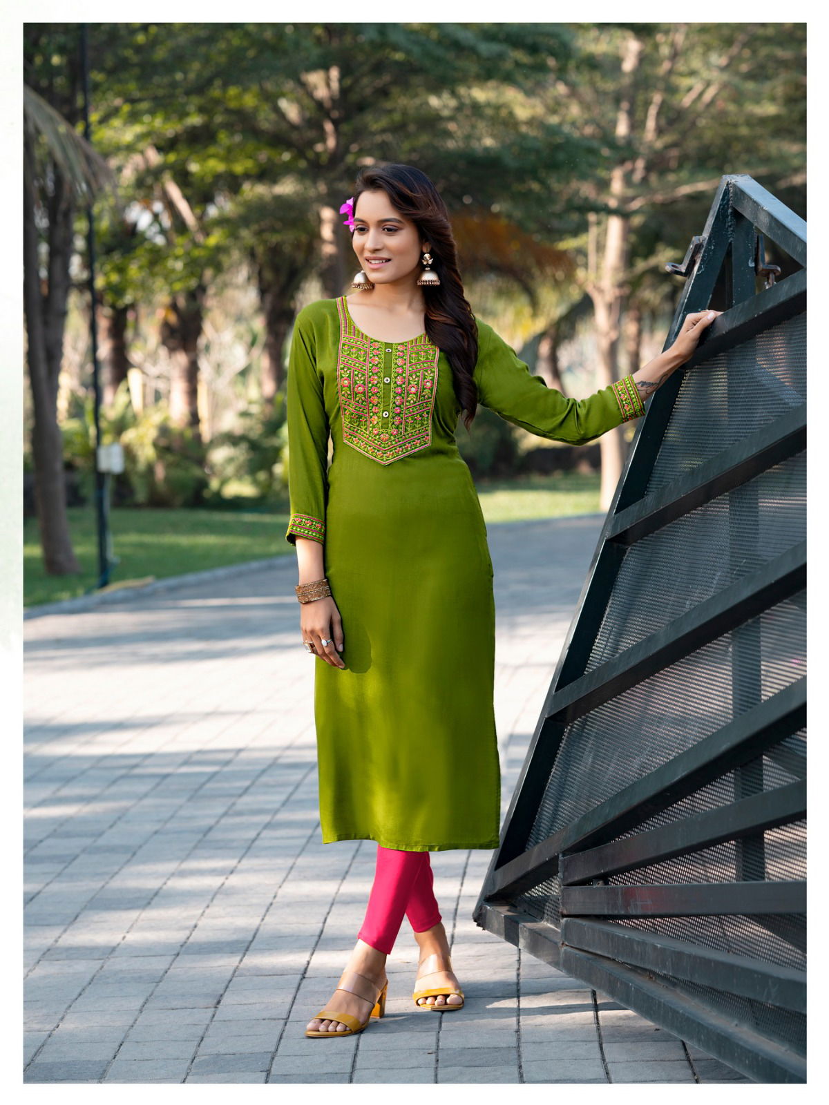 Candy Crush Vol 2 By Colourpix Embroidery Kurtis Catalog